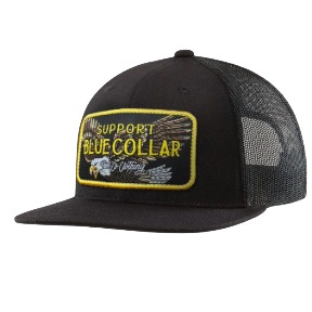 SBC Barricade Eagle Trucker Hat Black