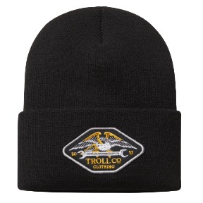 DHCM Wing Spanner Beanie Black