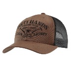 DHCM Catena Curved Brim Trucker Hat Brown