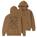 Men's DHCM Twisting Wrenches Hoodie Dark Tan
