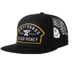 DHCM Patch Trucker Hat Black