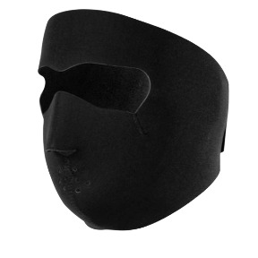 NEOPRENE 3-PANEL MASK BLK