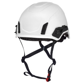 MSA 10242635 V-Gard H2 Safety Helmet - Ratchet Suspension - White