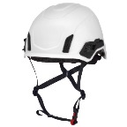 MSA 10242635 V-Gard H2 Safety Helmet - Ratchet Suspension - White