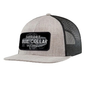  Troll SBC Barricade Truckin Trucker Hat Gray Heather