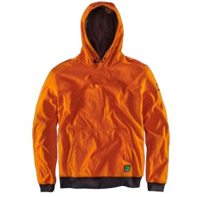 FXD HI VIS BONDED FLEECE HOODIE- ORANGE