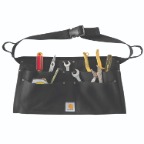CARHARTT FIRM DUCK WAIST APRON- BLACK
