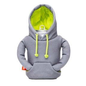 The Hoodie Gray Koozie