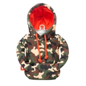 The Hoodie Camo Drink Koozie