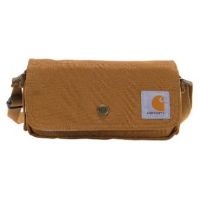 CARHARTT WOMENS CROSSBODY HORIZONTAL BAG- CARHARTT BROWN