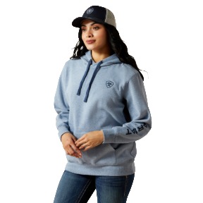 Ariat Logo 2.0 Hoodie Vintage Indigo Heather