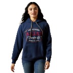 Ariat Emblem Hoodie Dress Blue