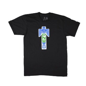 RAINIER TOTEM TEE BLACK