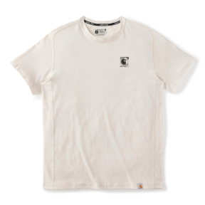 CARHARTT FORCE RELAXED LOGO T-SHIRT- MALT