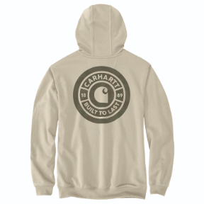 CARHARTT SAWYER CAMO SWEATSHIRT- OATMILK