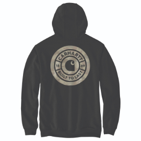 CARHARTT SAWYER CAMO SWEATSHIRT- BLACK