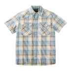 CARHARTT MONTANA BOZEMAN SHORT SLEEVE PLAID SHIRT- ROLLING THUNDER