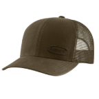 CARHARTT MESH-BACK EMBROIDERED "C" CAP- BURNISHED LOGS