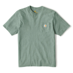 CARHARTT K87 T-SHIRT - GREEN SLATE HEATHER