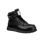 Women's Carhartt Millbrook 6" Waterproof Nano Toe Wedge Work Boot Black