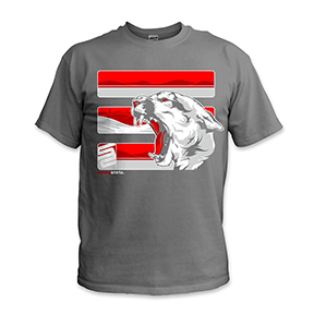 THE PALOUSE SAFETY SHIRT - RED/CRIMSON/GRAY