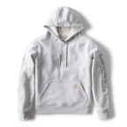 CARHARTT WOMEN'S SAWYER SCRIPT LOGO SWEATSHIRT- HEATHER GREY
