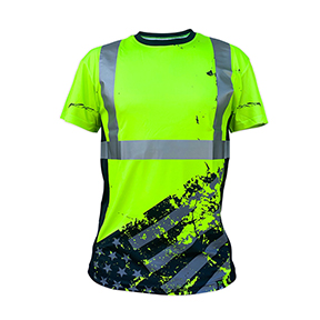 SS360º ANSI CLASS 2 AMERICAN GRIT SAFETY SHIRT