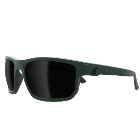 Defiance Wayfarer Safety Glasses- Matte Alpine Frame Color, Smoke Vapor