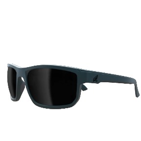 Defiance Wayfarer Safety Glasses-Matte Marine Frame Color, Smoke Vapor