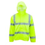 Vallation Dark Rain ANSI Jacket Yellow