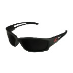 Edge TSK236 Kazbek Safety Glasses - Matte Black Frame - Smoke Polarized Lens