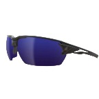 Edge XPAP418 Pumori Safety Glasses - Black Frame - Blue Mirror Lens