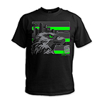 SEATTLE STEALTH SAFETY SHIRT - GREEN/REFLECTIVE/BLACK