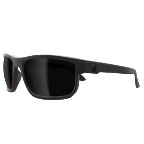 Edge ZDF116VS Defiance Safety Glasses - Black Frame - Smoke Vapor Shield