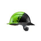 LIFT Safety HDF50C-20GC Fifty 50 Carbon Fiber Full Brim Hard Hat - Ratchet