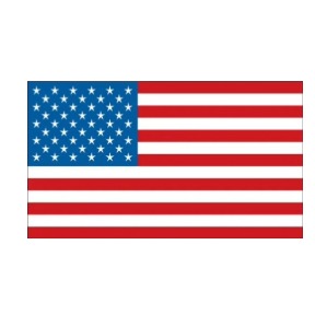 Hard Hat Stickers: American Flag