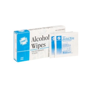 Alcohol Wipes - 10 Per Box