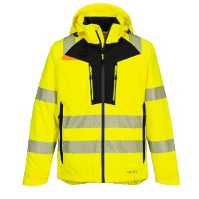 DX462 - DX4 Hi-Vis Shell Rain Jacket Yellow