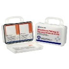 Bloodborne Pathogen (BBP) Unitized Spill Clean Up Kit, Plastic Case