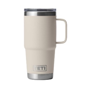 Yeti Rambler 20oz Travel Mug with Stronghold Lid Cape Taupe