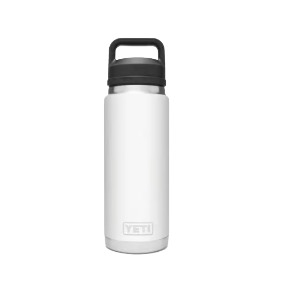 YETI Rambler 26 oz White BPA Free Bottle with Chug Cap