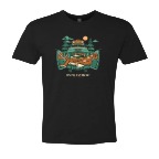 NORTHWEST VIBES HAMMOCK T-SHIRT BLACK