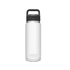 YETI Rambler 26 oz White BPA Free Bottle with Chug Cap