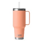 Yeti Rambler 42 Oz Straw Mug with Straw Lid Lowcountry Peach