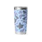 Yeti 20oz Rambler with Magslider Lid Blue Camo