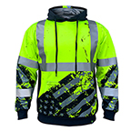 SS360º ANSI CLASS 3 AMERICAN GRIT SAFETY HOODIE