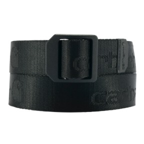 NYLON WEBBING BELT BLK