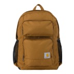 CARHARTT 27L SINGLE-COMPARTMENT BACKPACK- BROWN