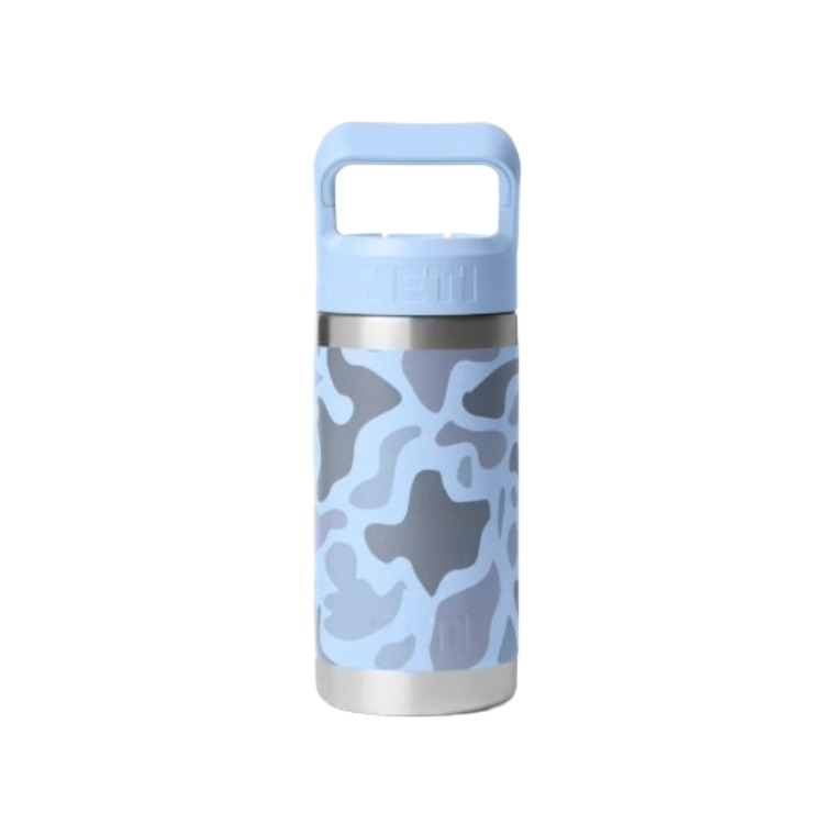 WORK 'n MORE - Yeti Rambler Jr 12 oz Kids Bottle Blue Camo