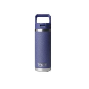 Yeti Rambler 18 Oz Water Bottle with Color-Matched Straw Cap, Moon Dust